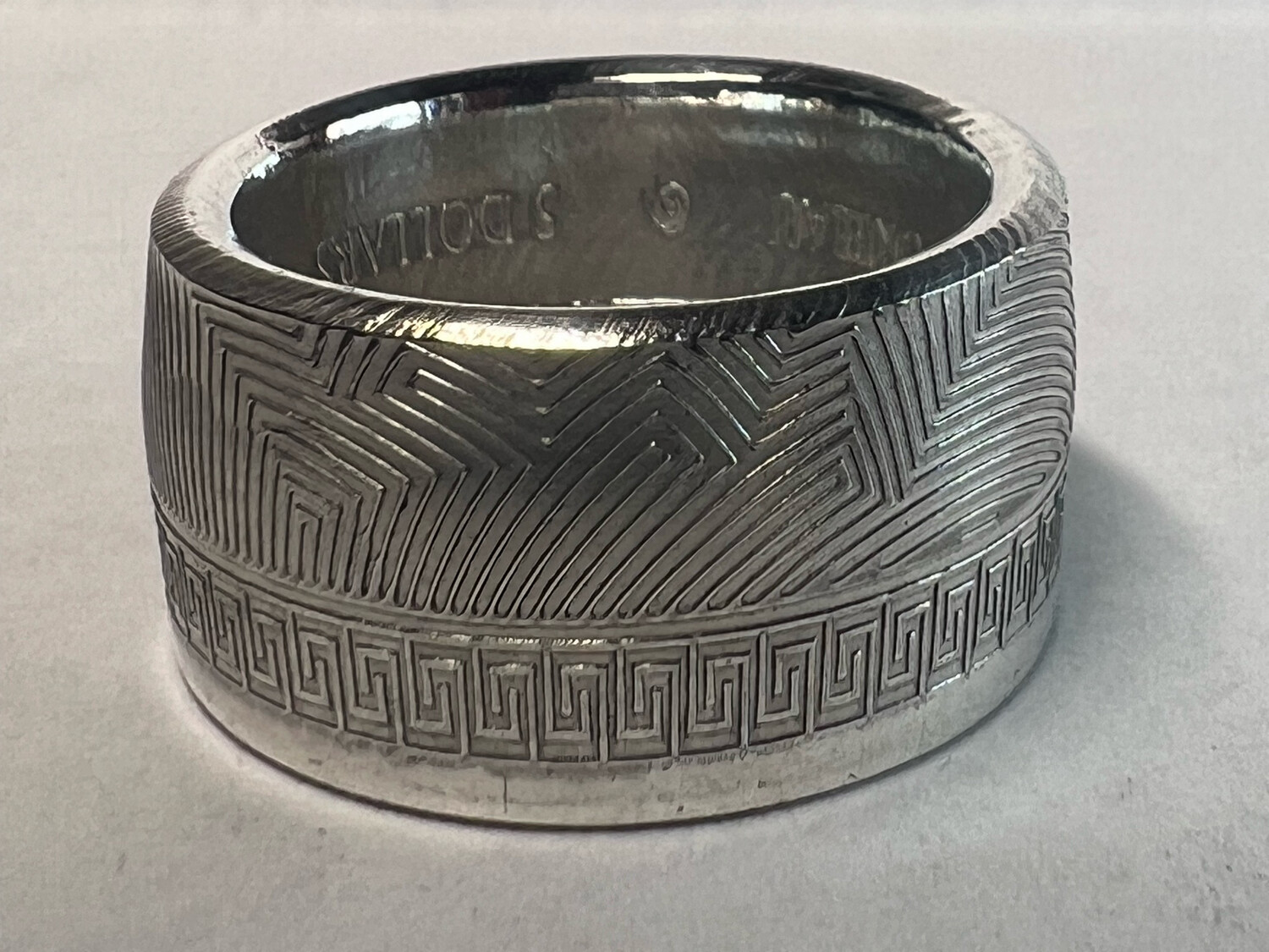 2020 Icon Tokelau Fine Silver Coin Ring