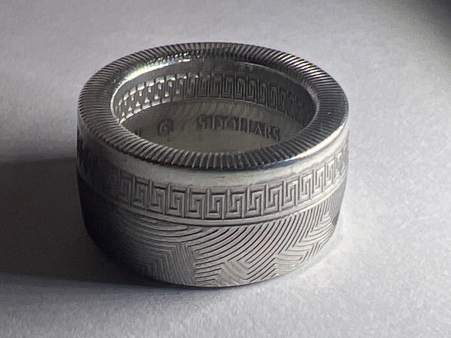 2020 Icon Tokelau Fine Silver Coin Ring