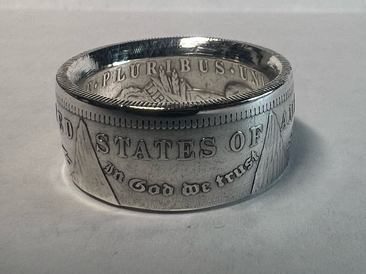 90% Silver Morgan U.S. Dollar Coin Ring
