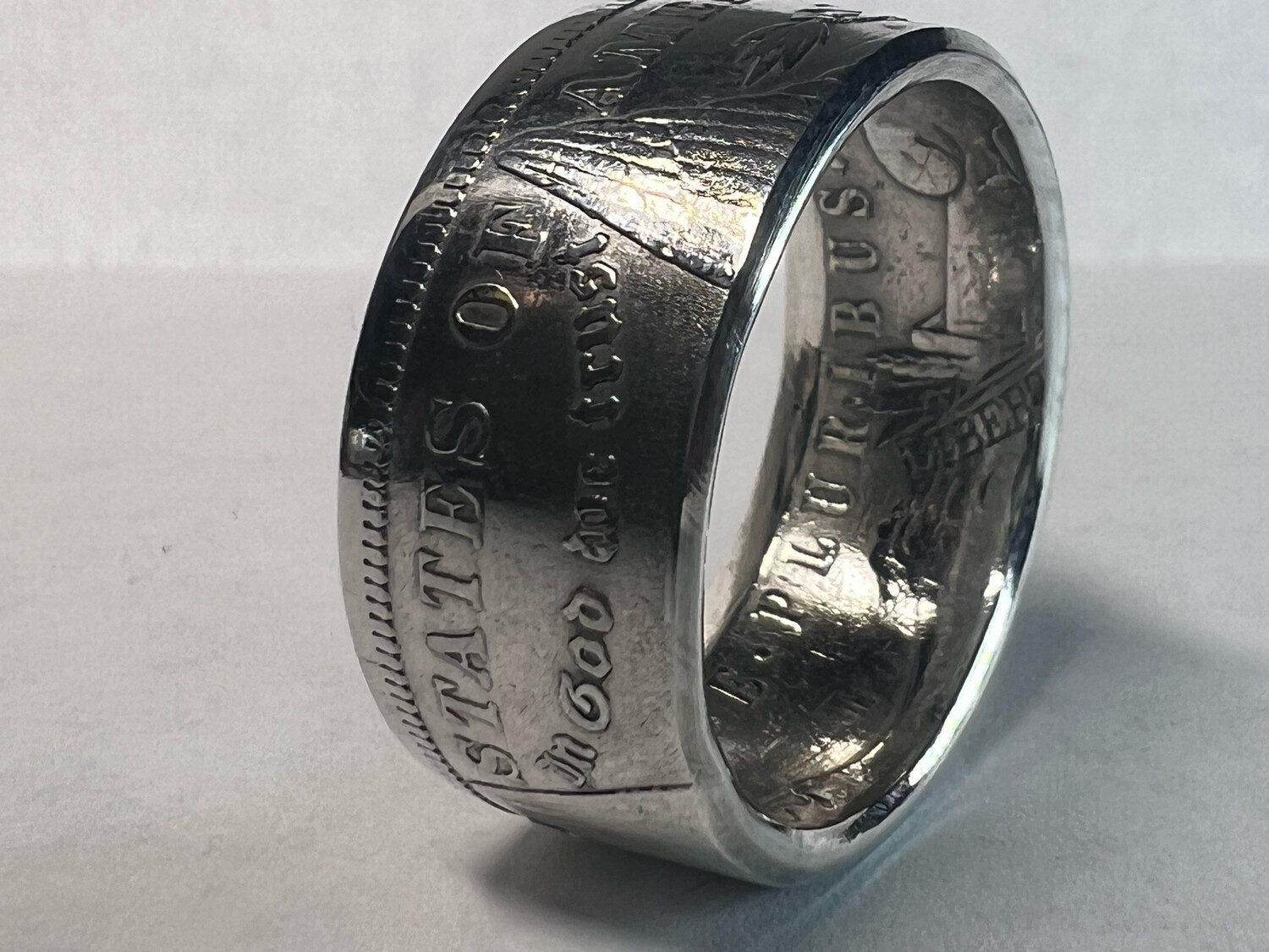 90% Silver Morgan U.S. Dollar Coin Ring