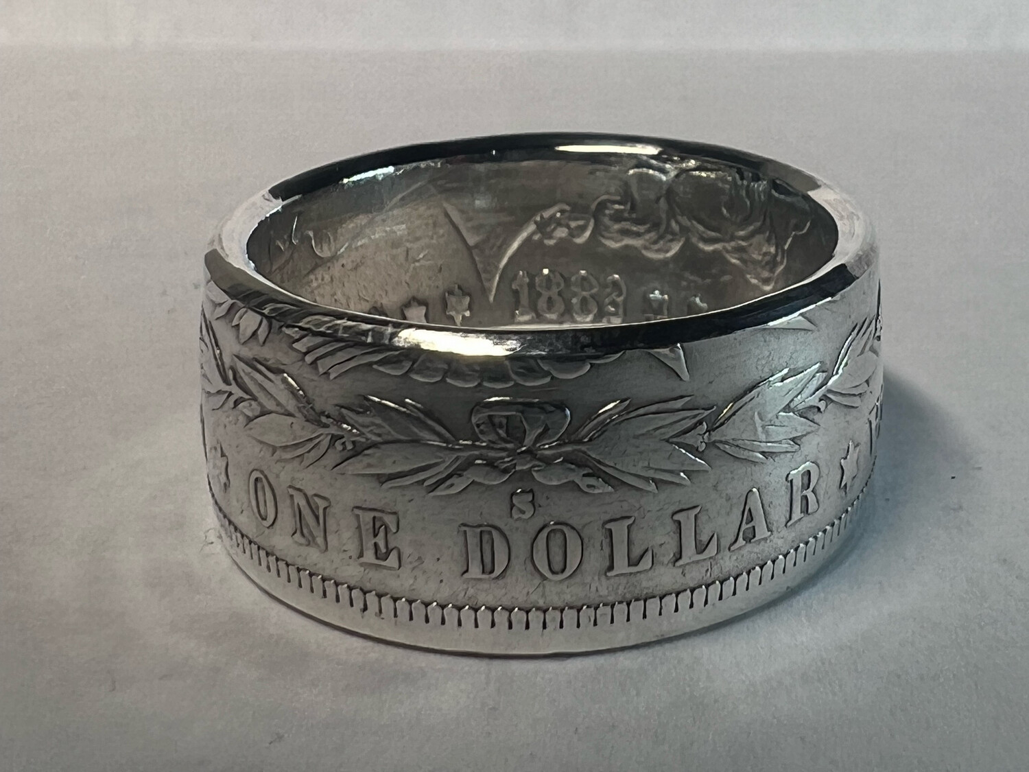 90% Silver Morgan U.S. Dollar Coin Ring