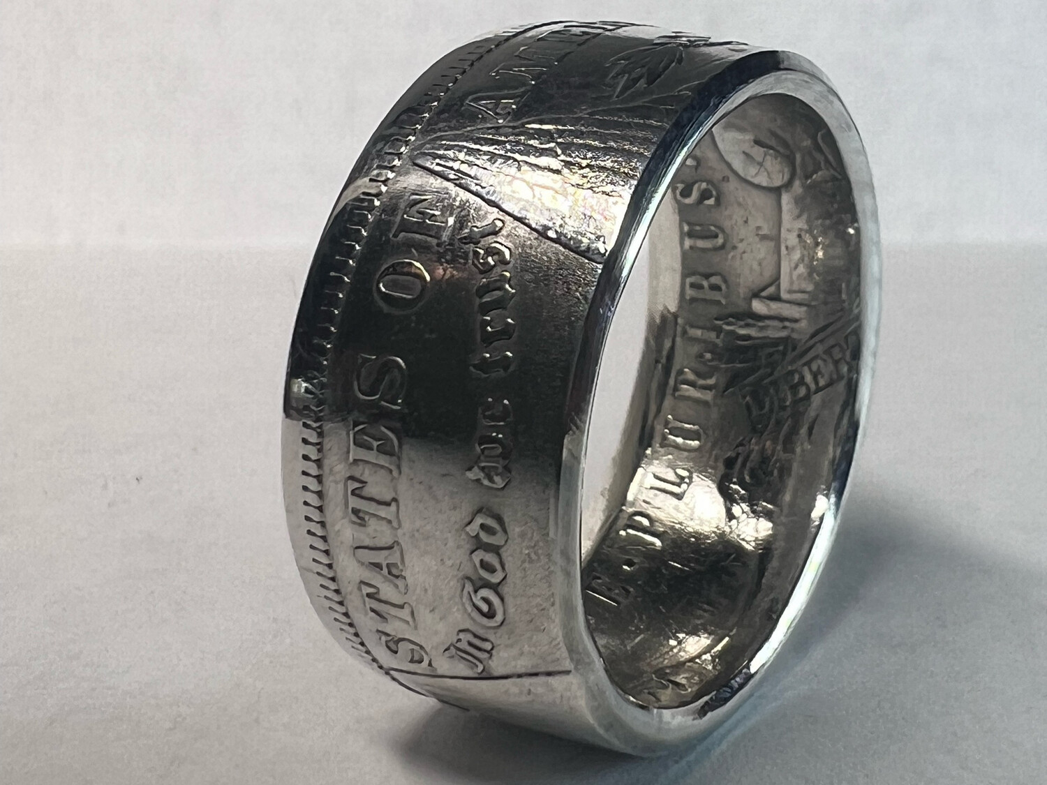 90% Silver Morgan U.S. Dollar Coin Ring