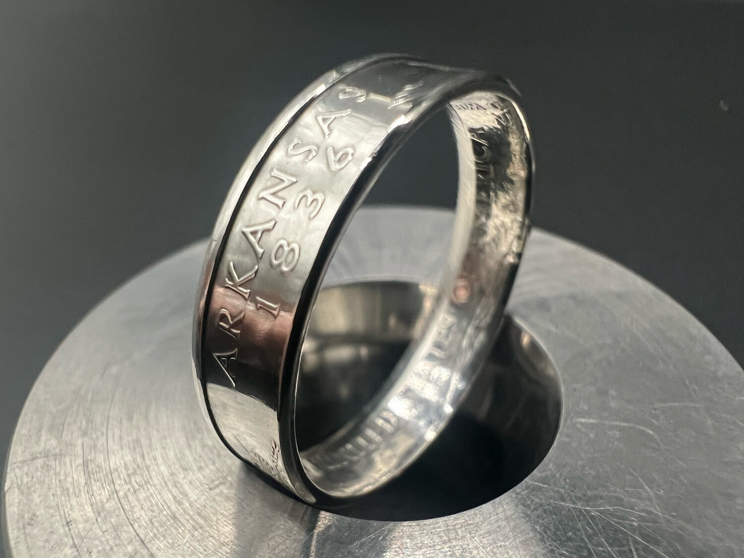 State Quarter Coin Ring 90% Silver 1999-2008