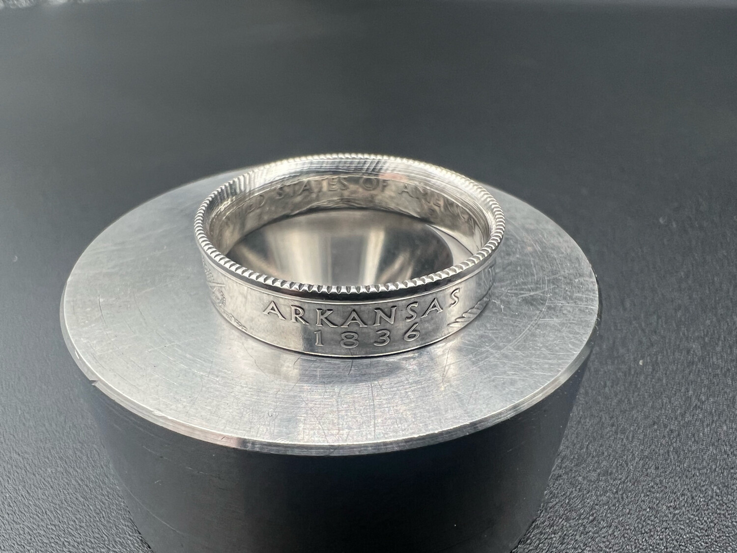 State Quarter Coin Ring 90% Silver 1999-2008