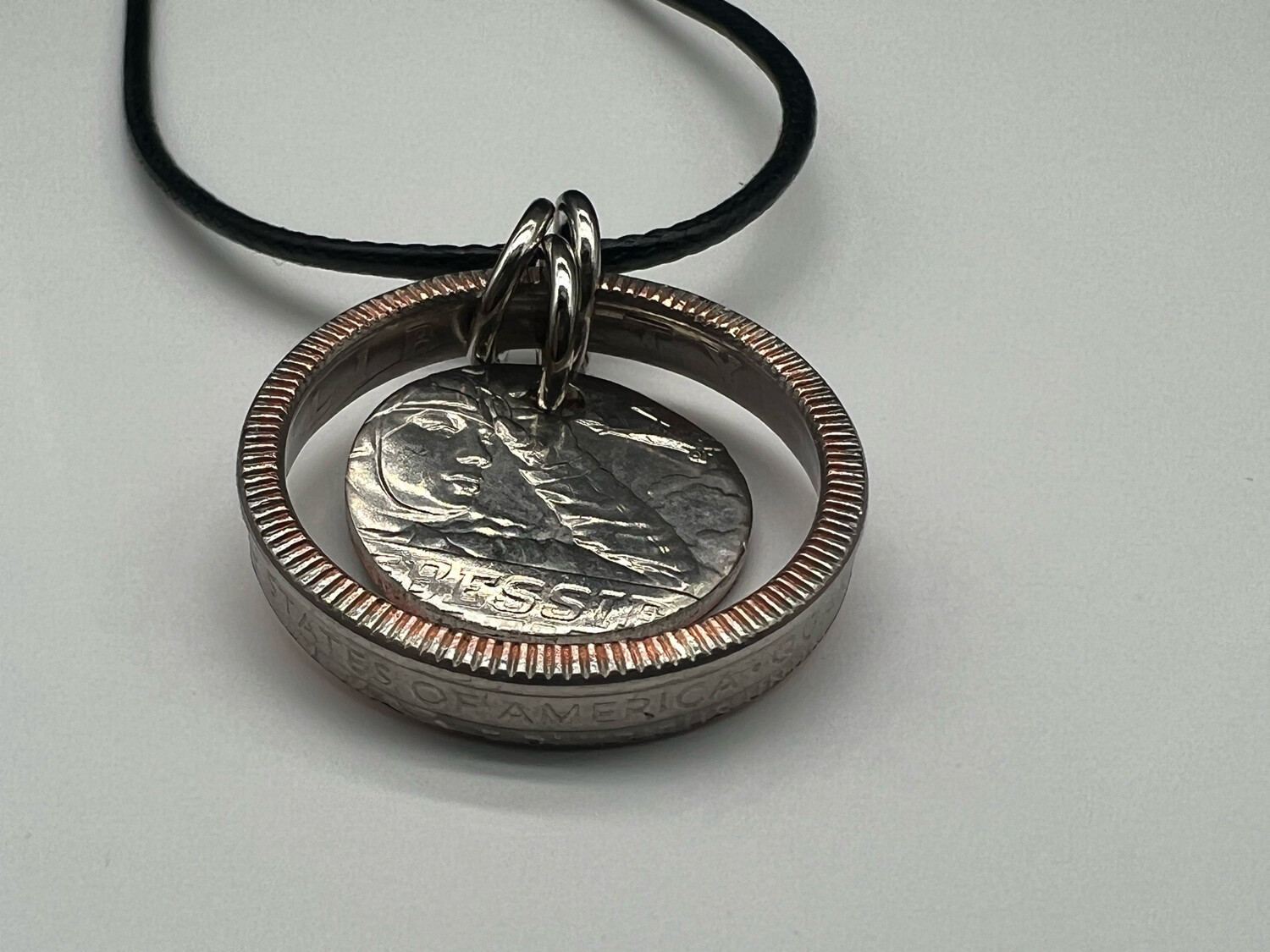 2023 Quarter Ring Charm Necklace