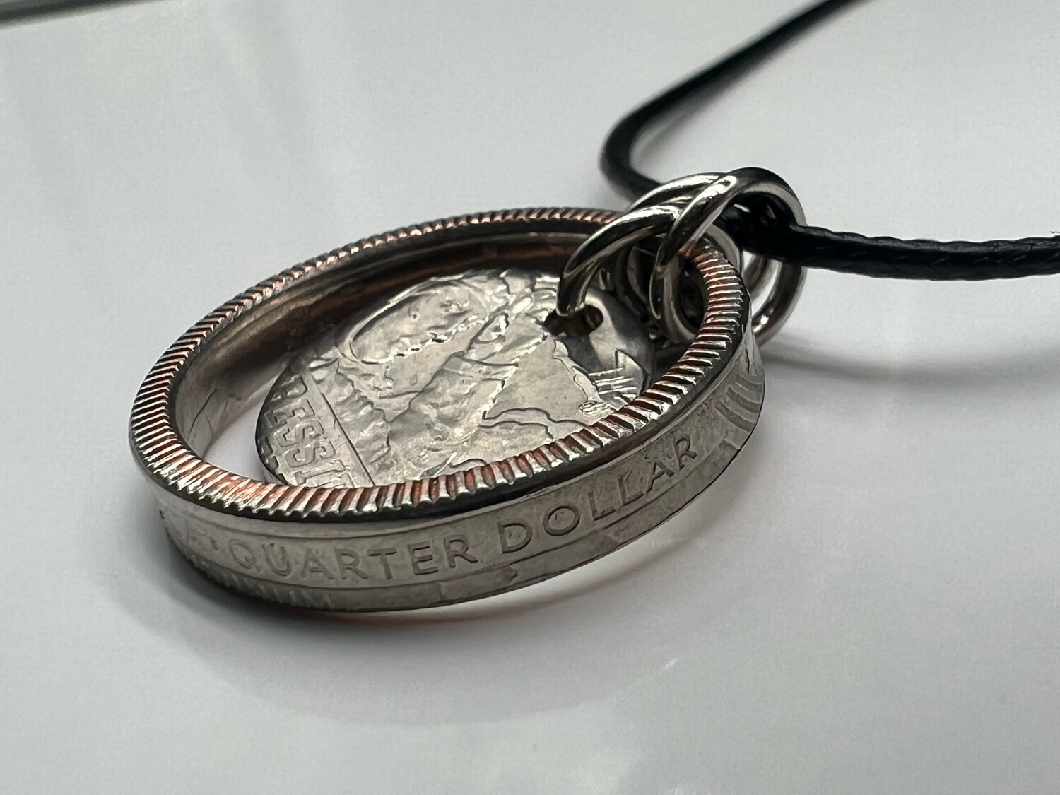 2023 Quarter Ring Charm Necklace