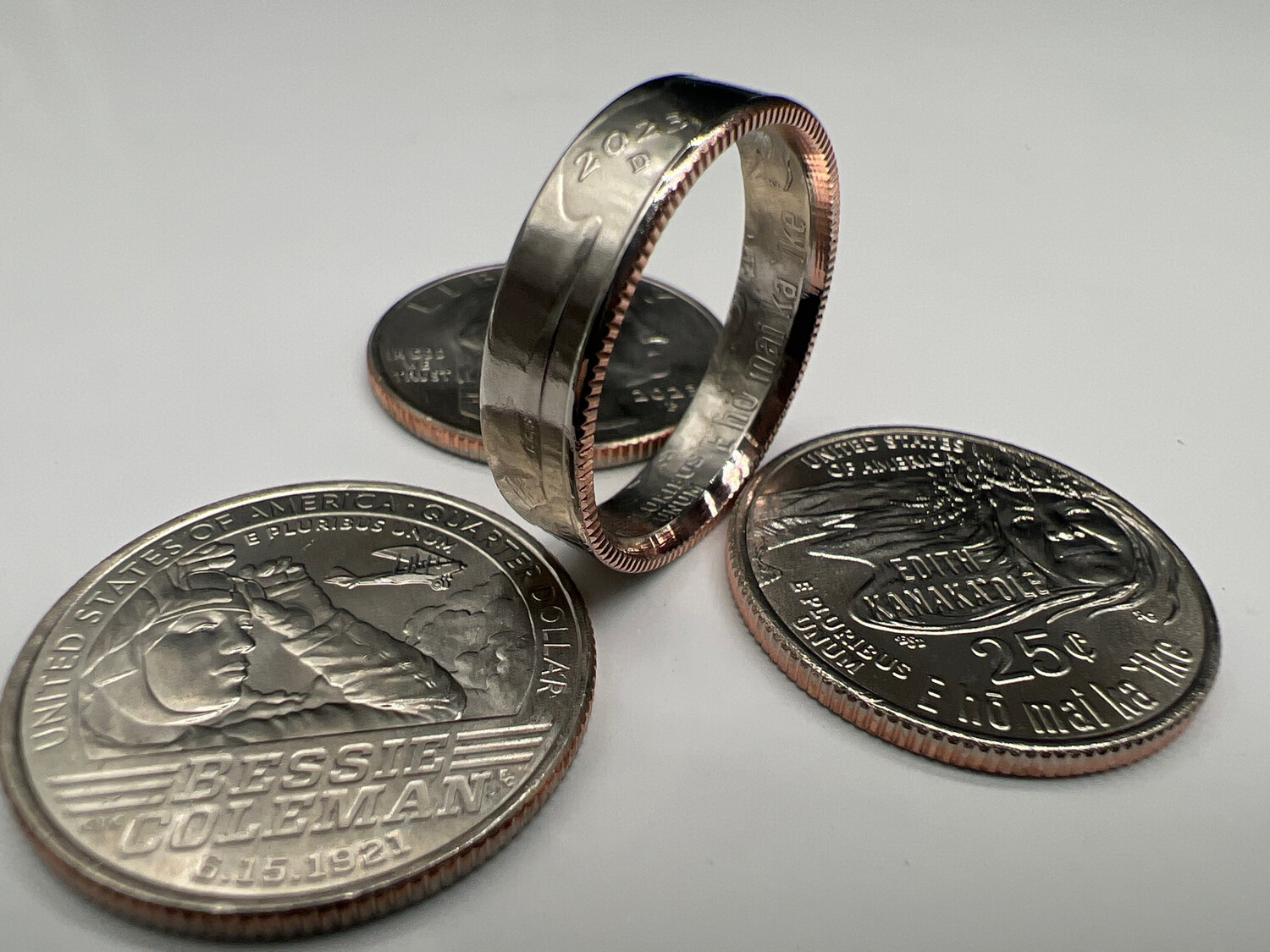 2023 Quarter Coin Ring