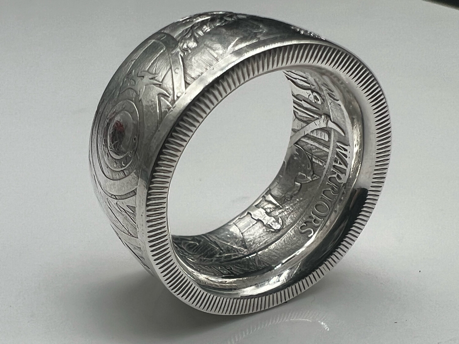 Eric Bloodaxe Fine Silver Coin Ring