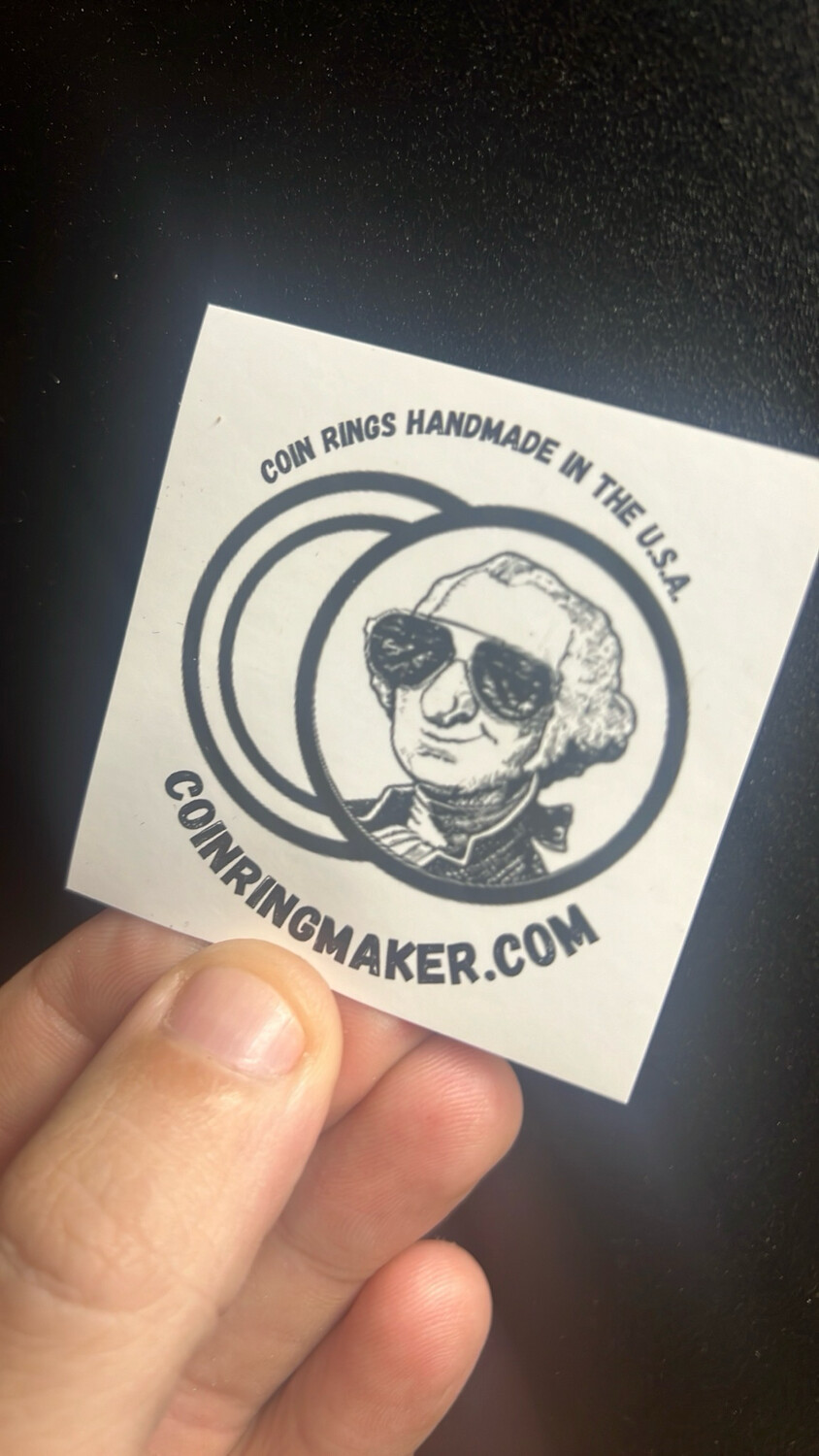 Coin Ring Maker Stickers - 10 Pack
