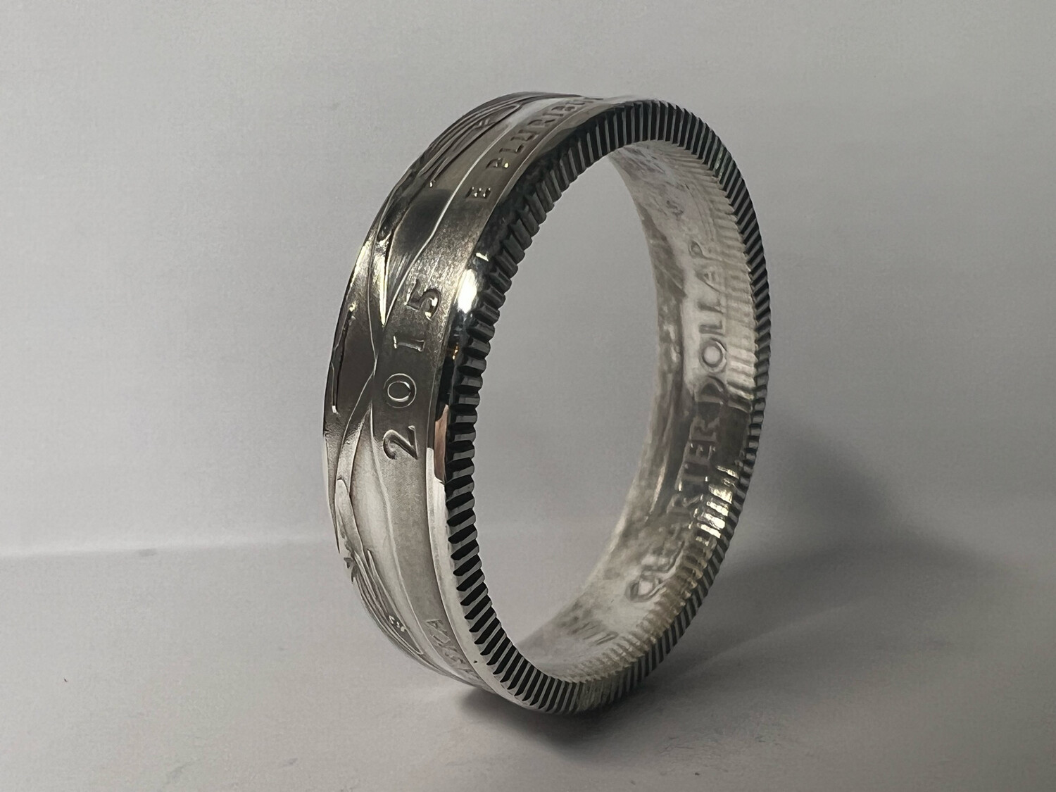 2015 Quarter Coin Ring