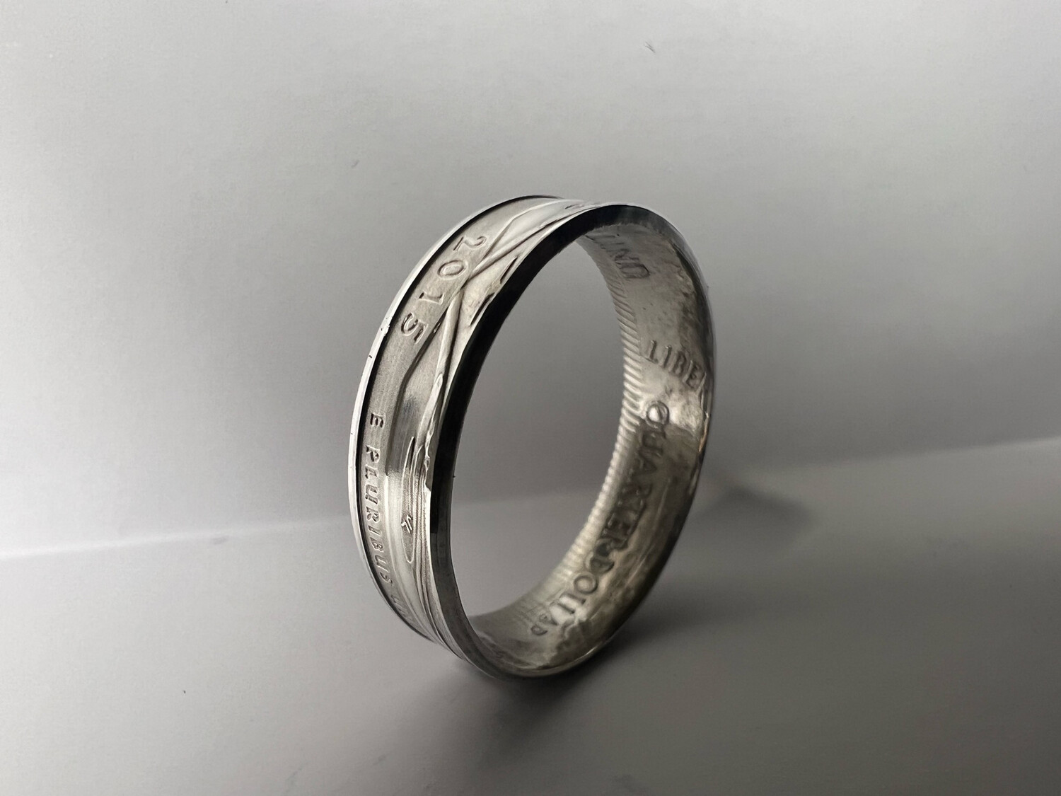 2015 Quarter Coin Ring