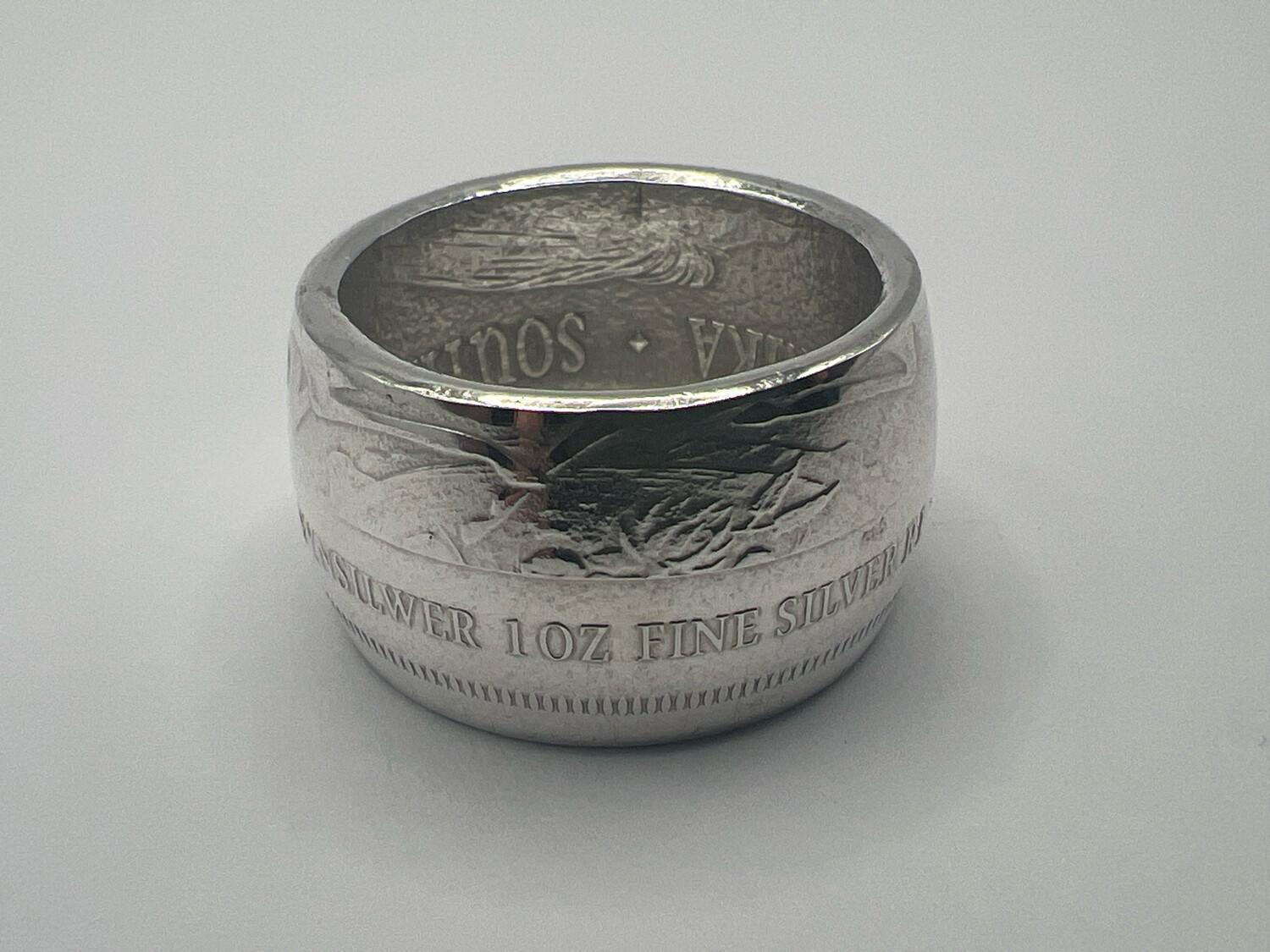 2022 Krugerrand Fine Silver Coin Ring