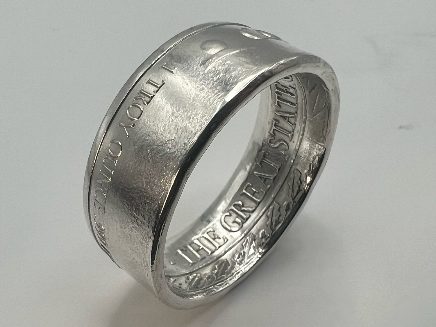 Come And Take It / The Great State Of Texas Fine Silver Coin Ring