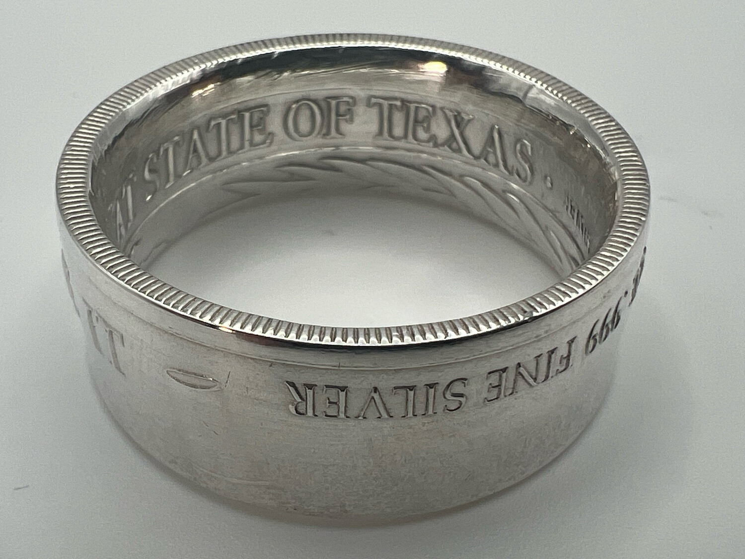 Come And Take It / The Great State Of Texas Fine Silver Coin Ring