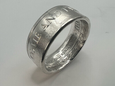 Come And Take It / The Great State Of Texas Fine Silver Coin Ring