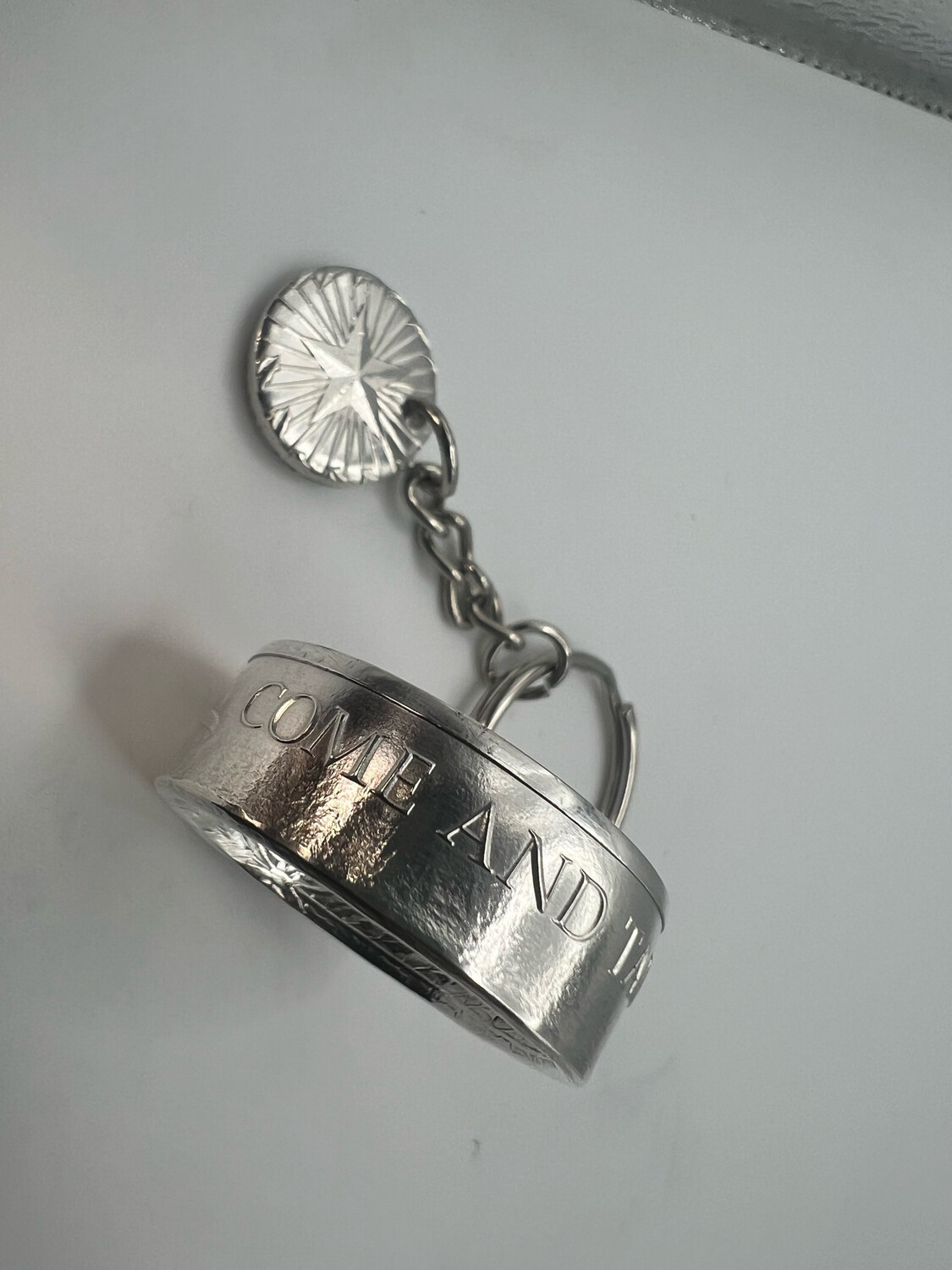 Come And Take It / The Great State Of Texas Fine Silver Coin Ring