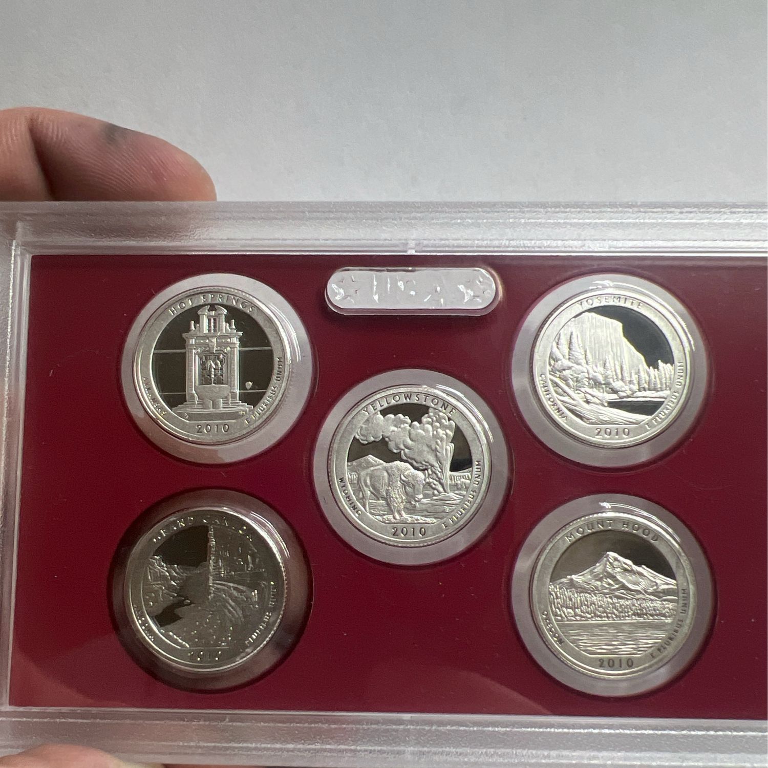 2010 Quarter Coin Ring (National Parks)