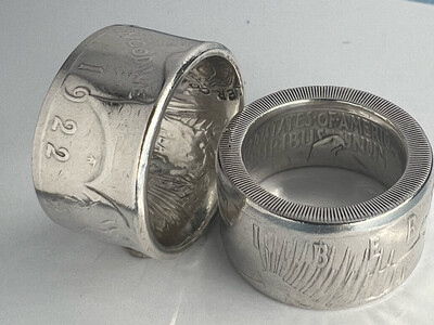 Peace Dollar Coin Ring