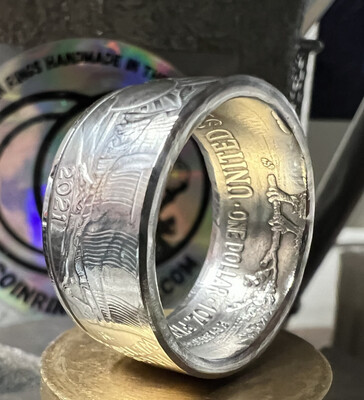 American Silver Eagle Coin Ring