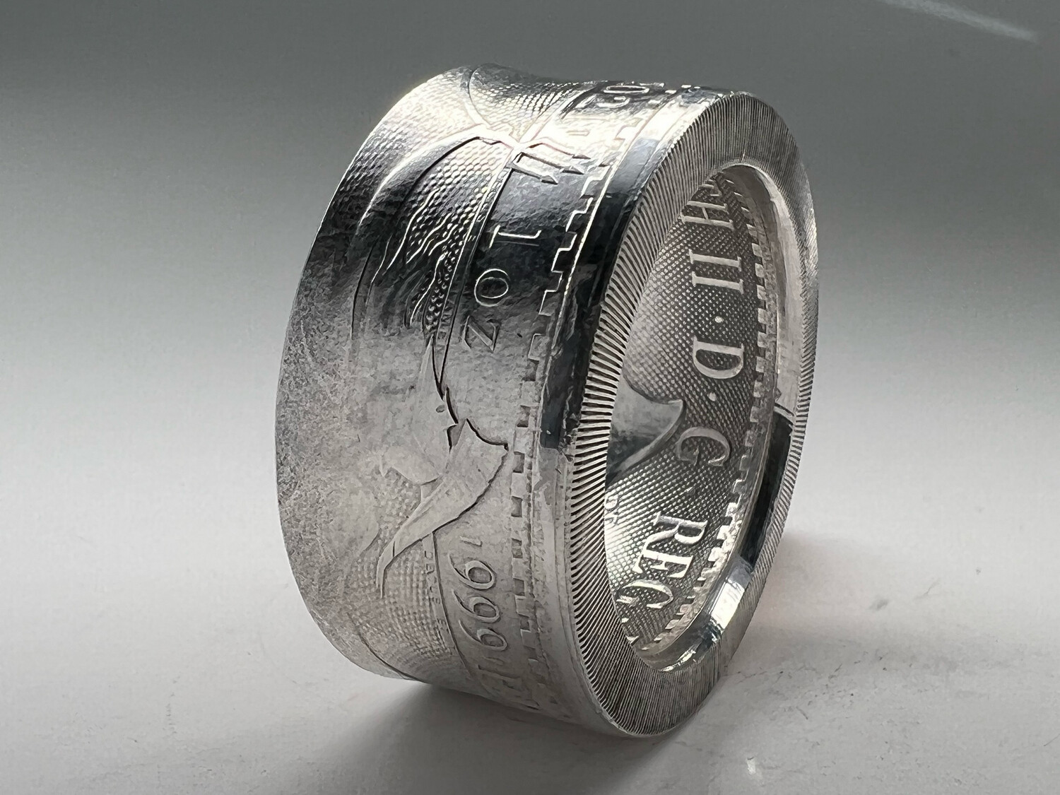 2021 Britainnia Fine Silver Coin Ring