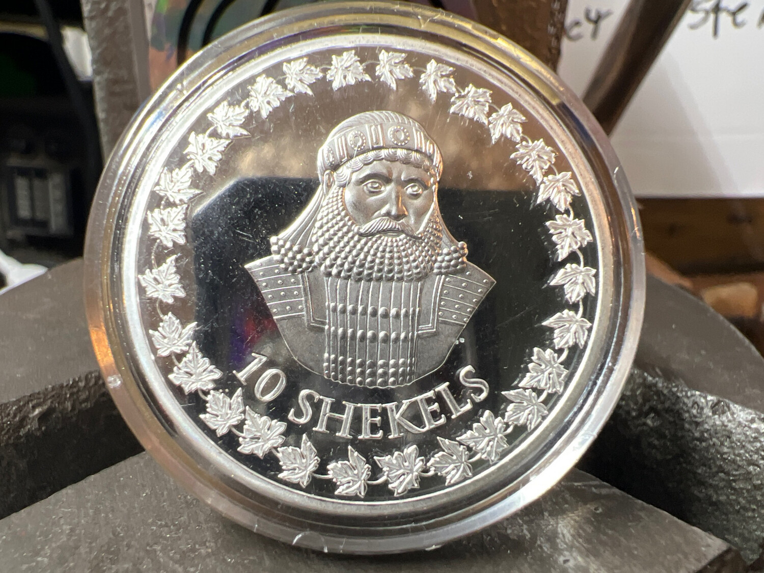 7 Wonders Of The Ancient World Fine Silver Coin Ring