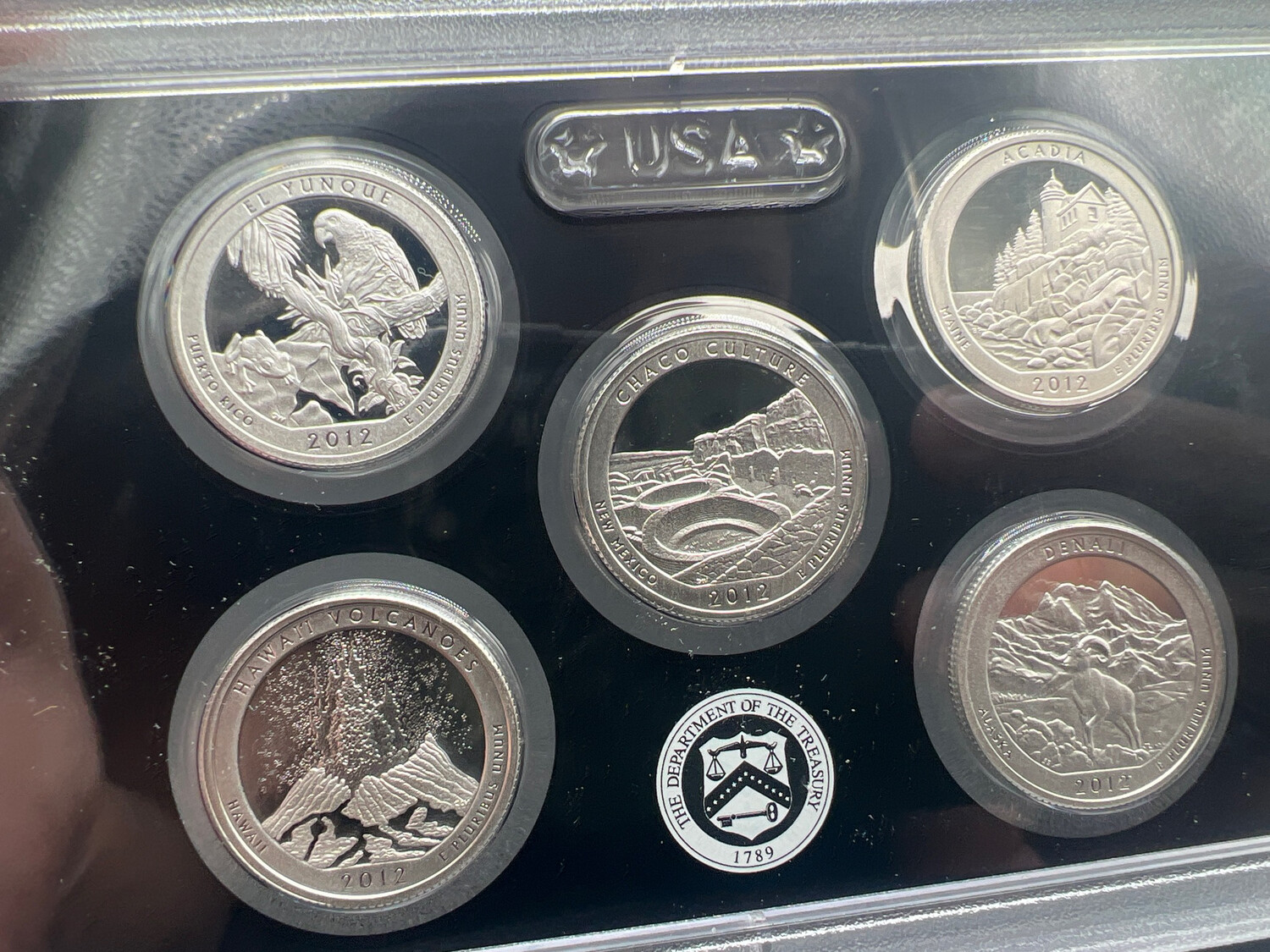 2012 Quarter Coin Ring
