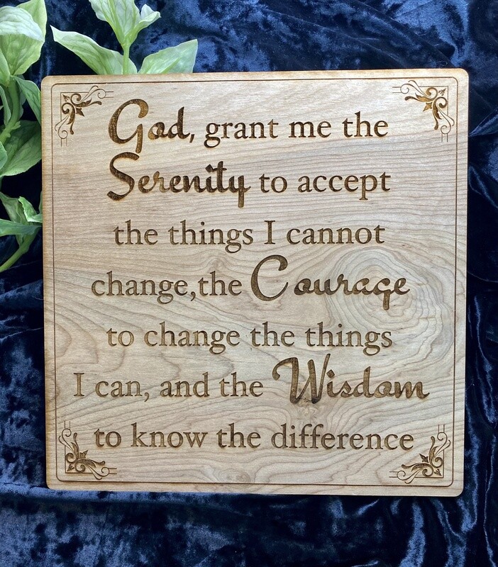 Serenity Prayer