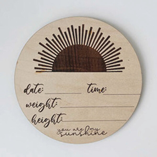 You Are My Sunshine, Personalized Birth Stat Sign