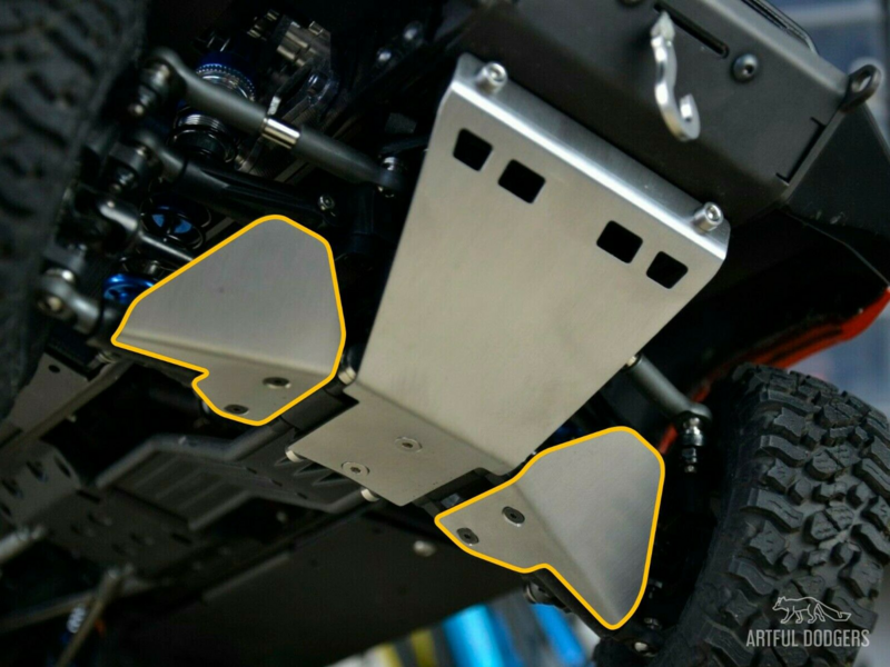 IFS ARMS Metal Skid Plate For Element RC Enduro LONG