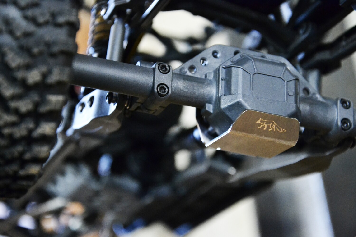 Diff Cover skid plate for Element RC Enduro