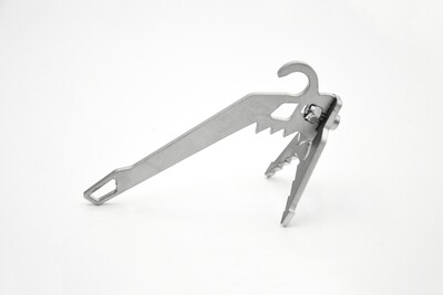 Hybrid land anchor for Winch