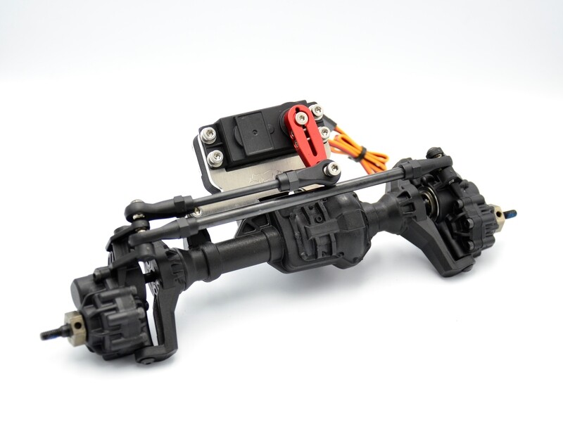 TRX-4 FRONT Servo on axle mount  V2.0 SOA