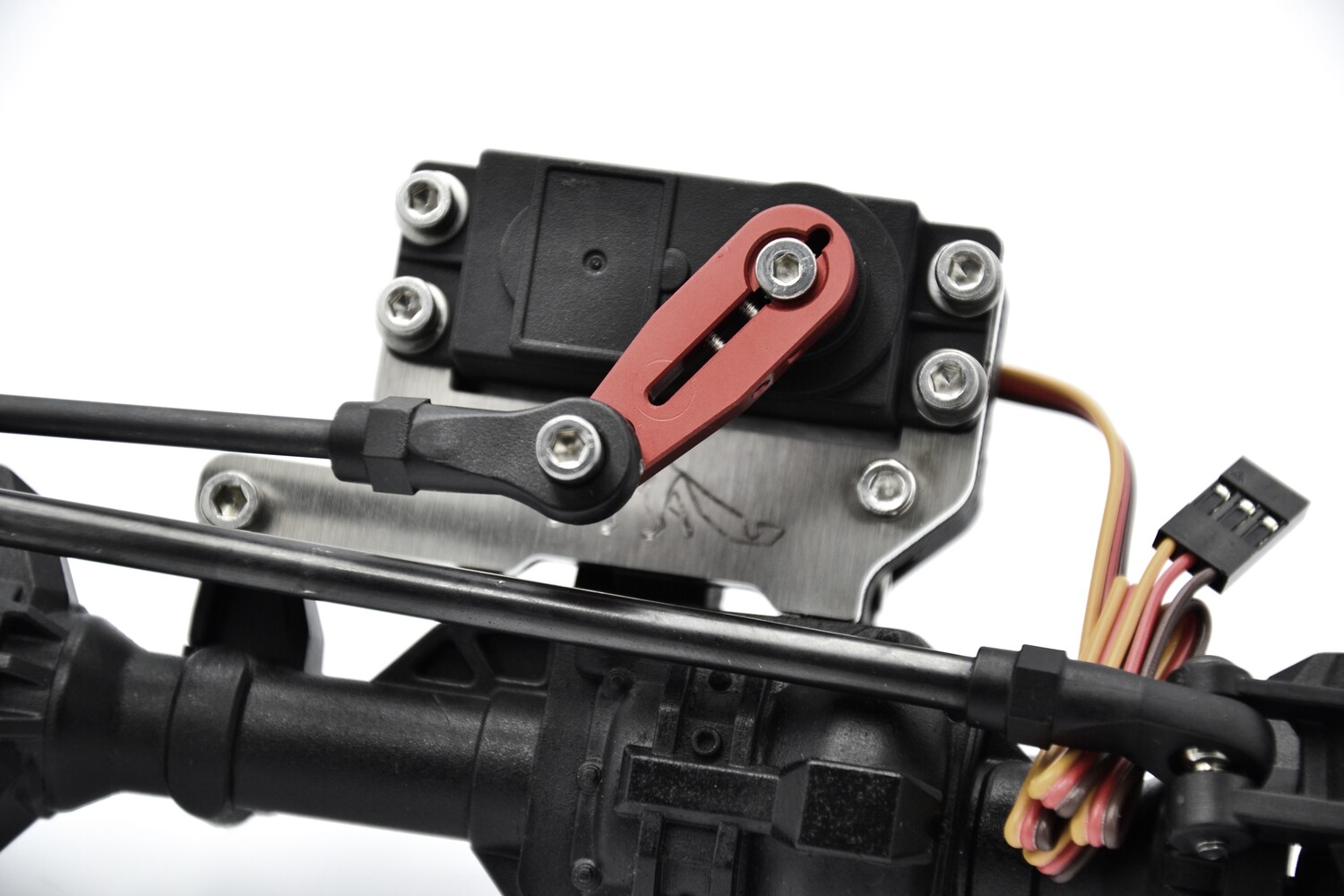 TRX-4 FRONT Servo on axle mount  V2.0 SOA