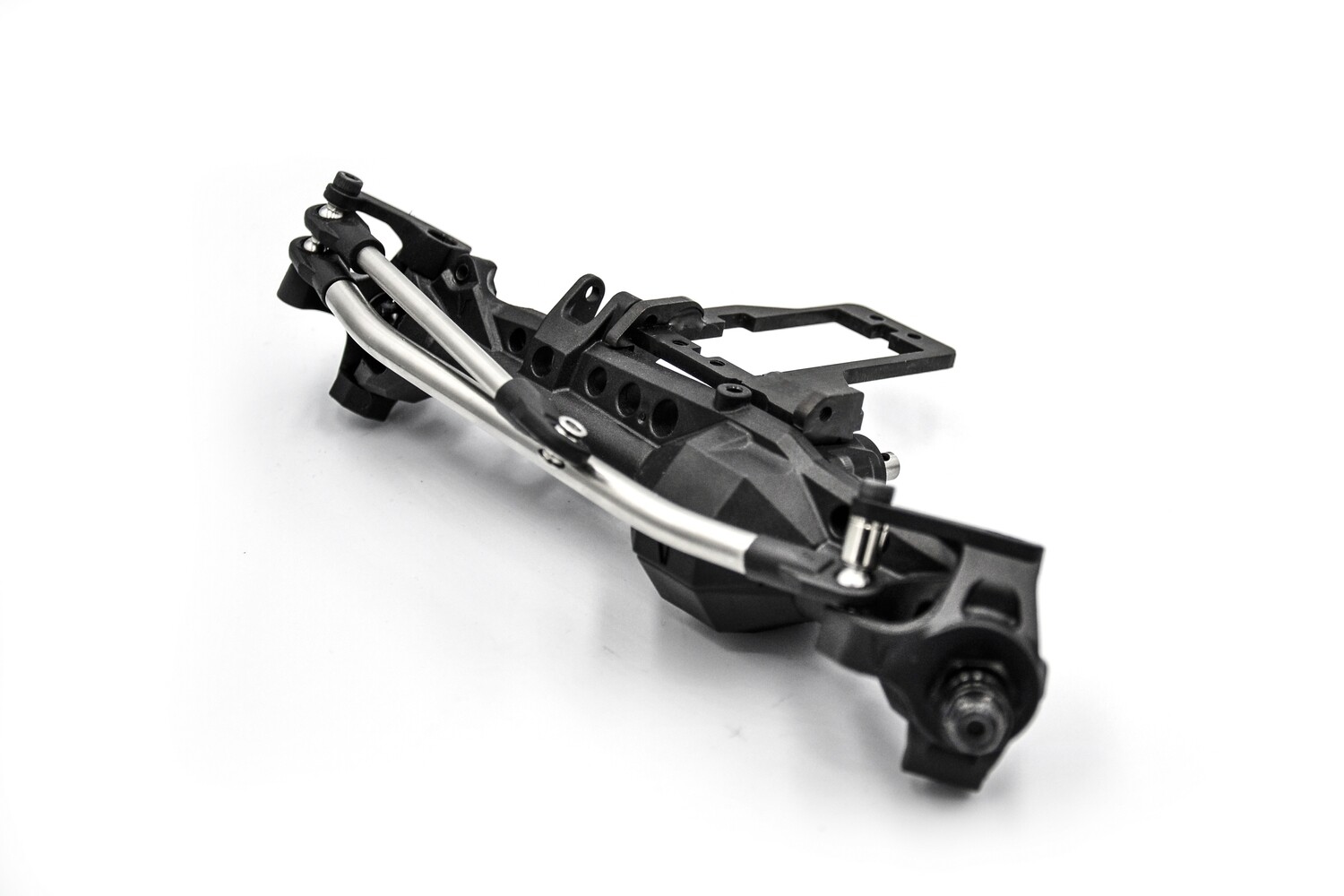 Vanquish F10 Servo on axle mount 4 link SOA BTA