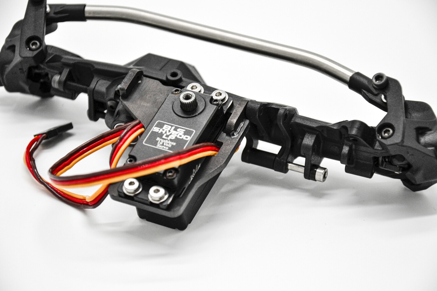 Vanquish F10 Servo on axle mount 4 link SOA BTA
