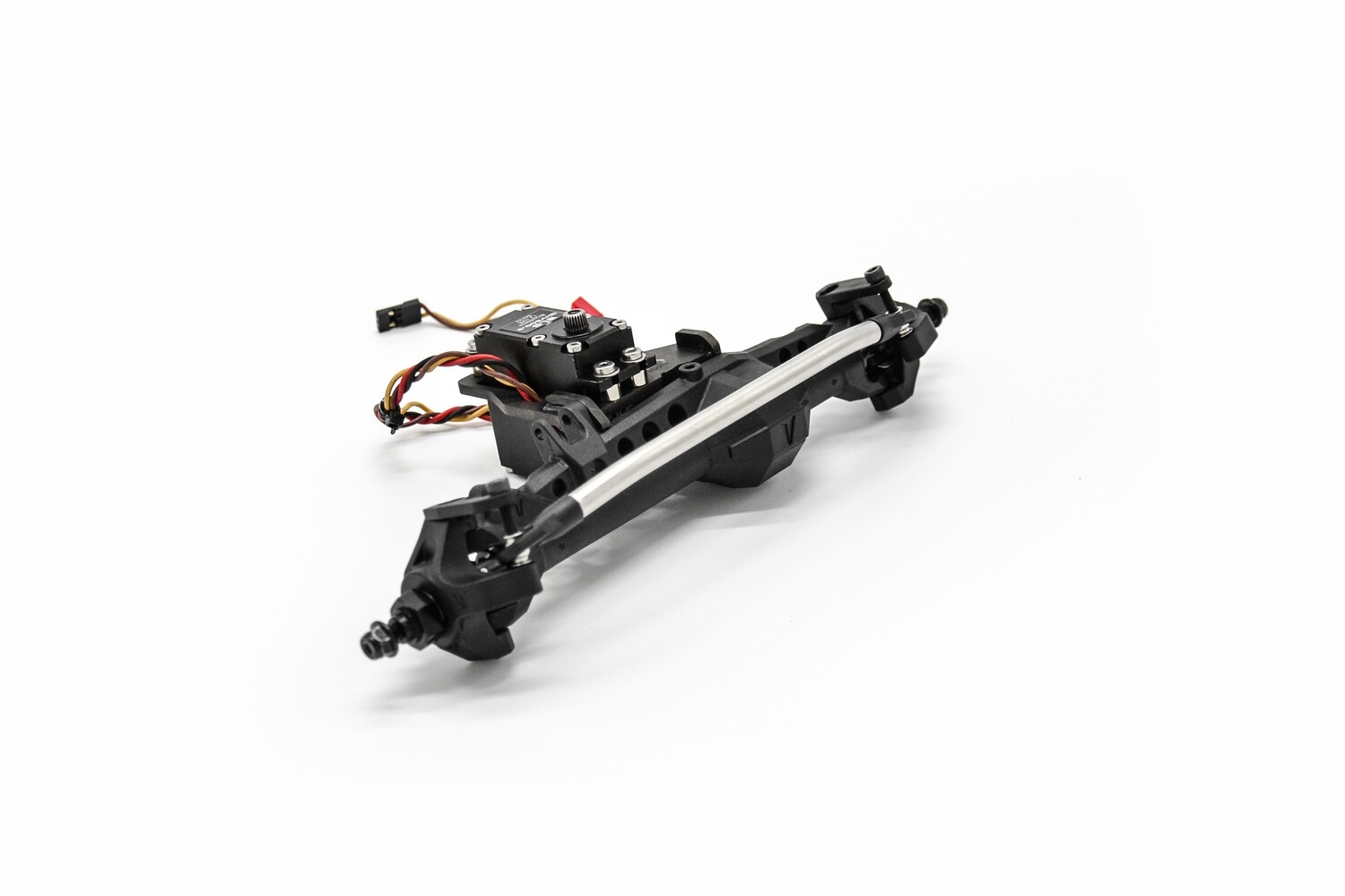 Vanquish F10 Servo on axle mount 4 link SOA BTA