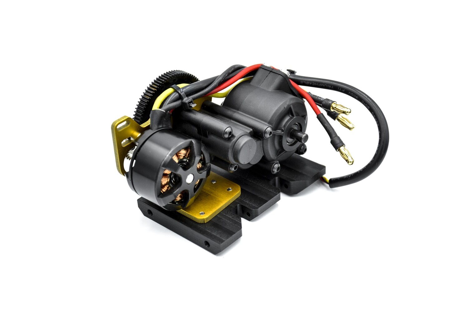 FoxBelly™ V2+ Delrin Stealth X Transmission LCG motor mount