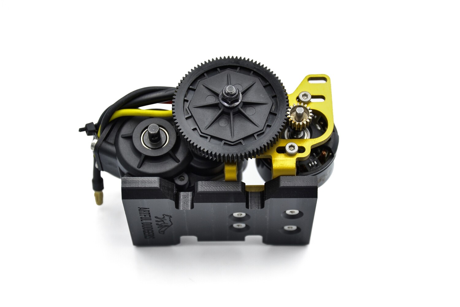 FoxBelly™ V2+ Delrin Stealth X Transmission LCG motor mount