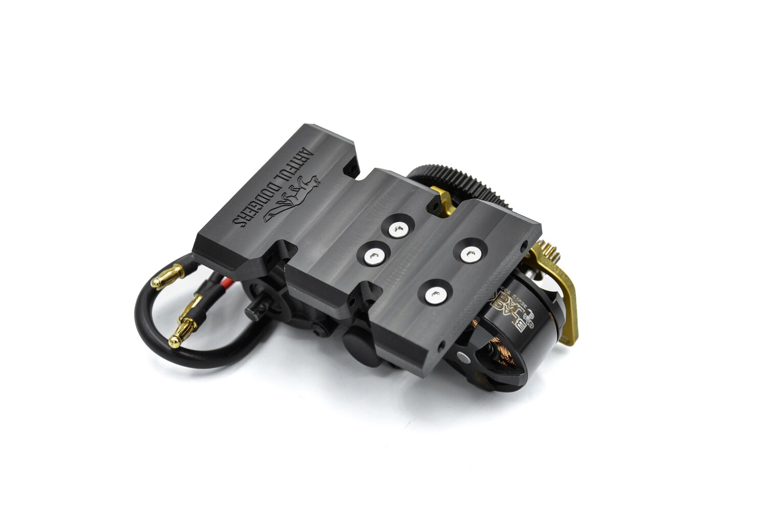FoxBelly™ V2+ Delrin Stealth X Transmission LCG motor mount