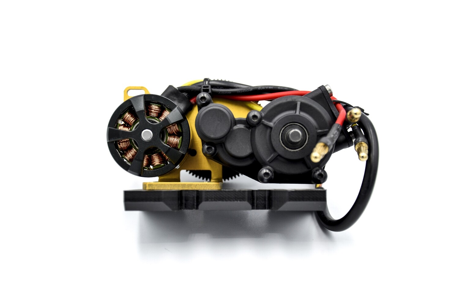 FoxBelly™ V2+ Delrin Stealth X Transmission LCG motor mount