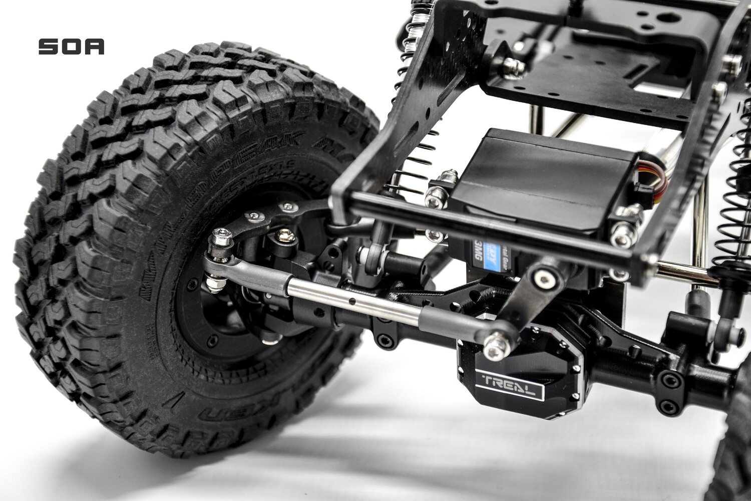GroundFox V2.0 LCG chassis KIT for Enduro SOA / CMS
