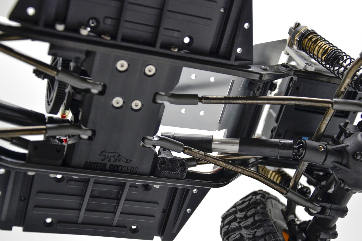 FoxBelly™ V2+ Delrin Stealth X Transmission LCG motor mount