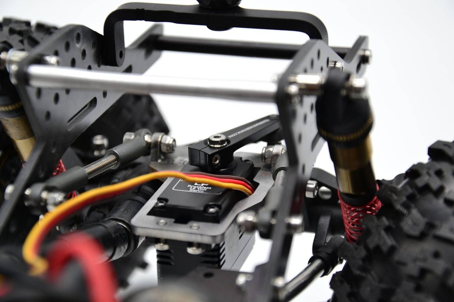 Axial AR45 Portal Servo on axle mount 4 link SOA BTA mount