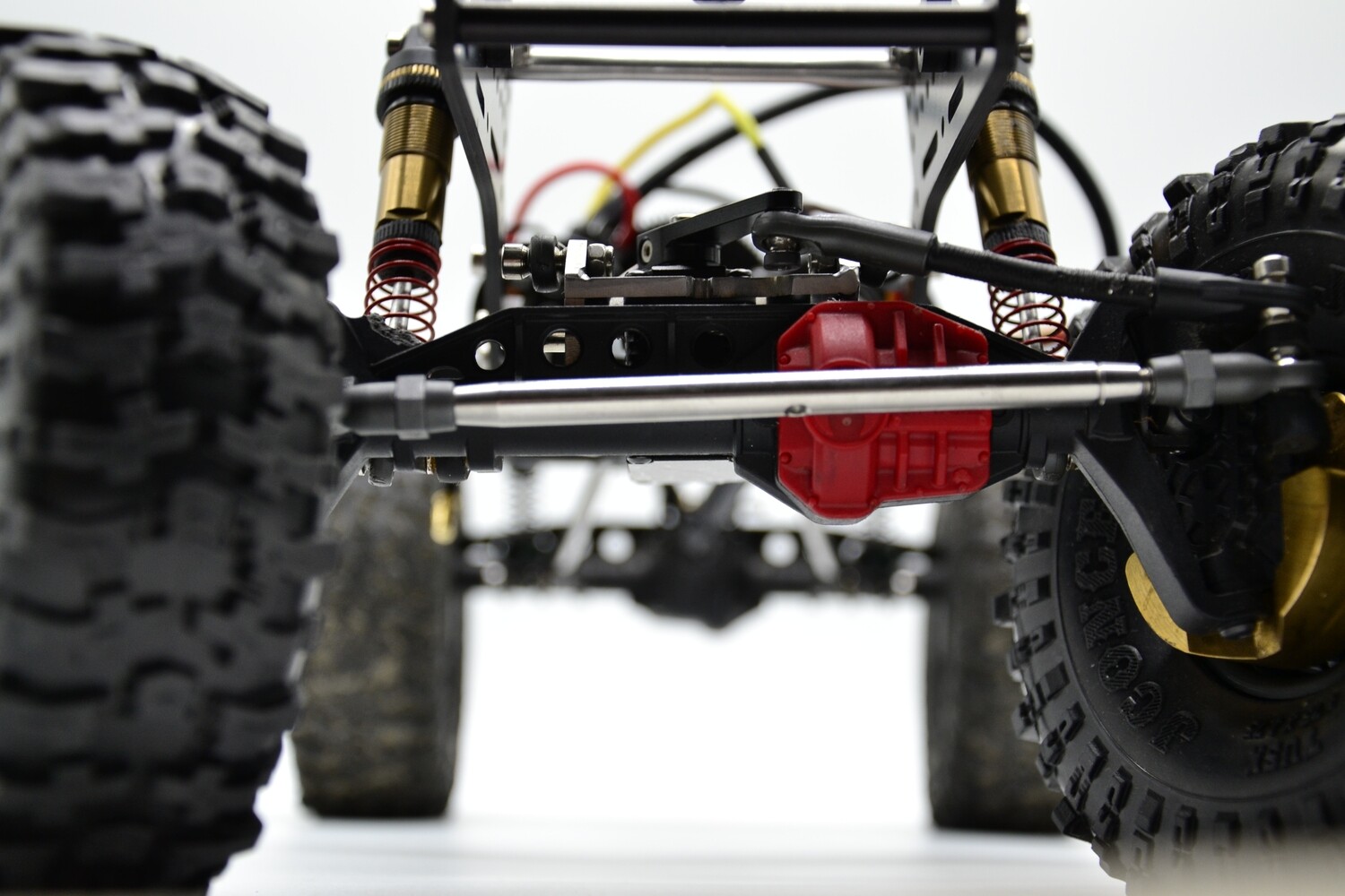 Axial AR45 Portal Servo on axle mount 4 link SOA BTA mount
