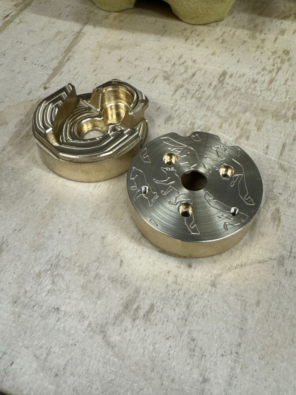 Vanquish Brass F10 Portal Knuckle Weight VRD CARBON PHOENIX