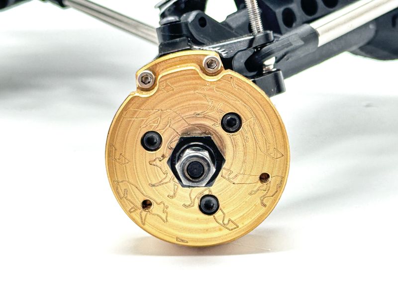 Vanquish Brass F10 Portal Knuckle Weight VRD CARBON PHOENIX