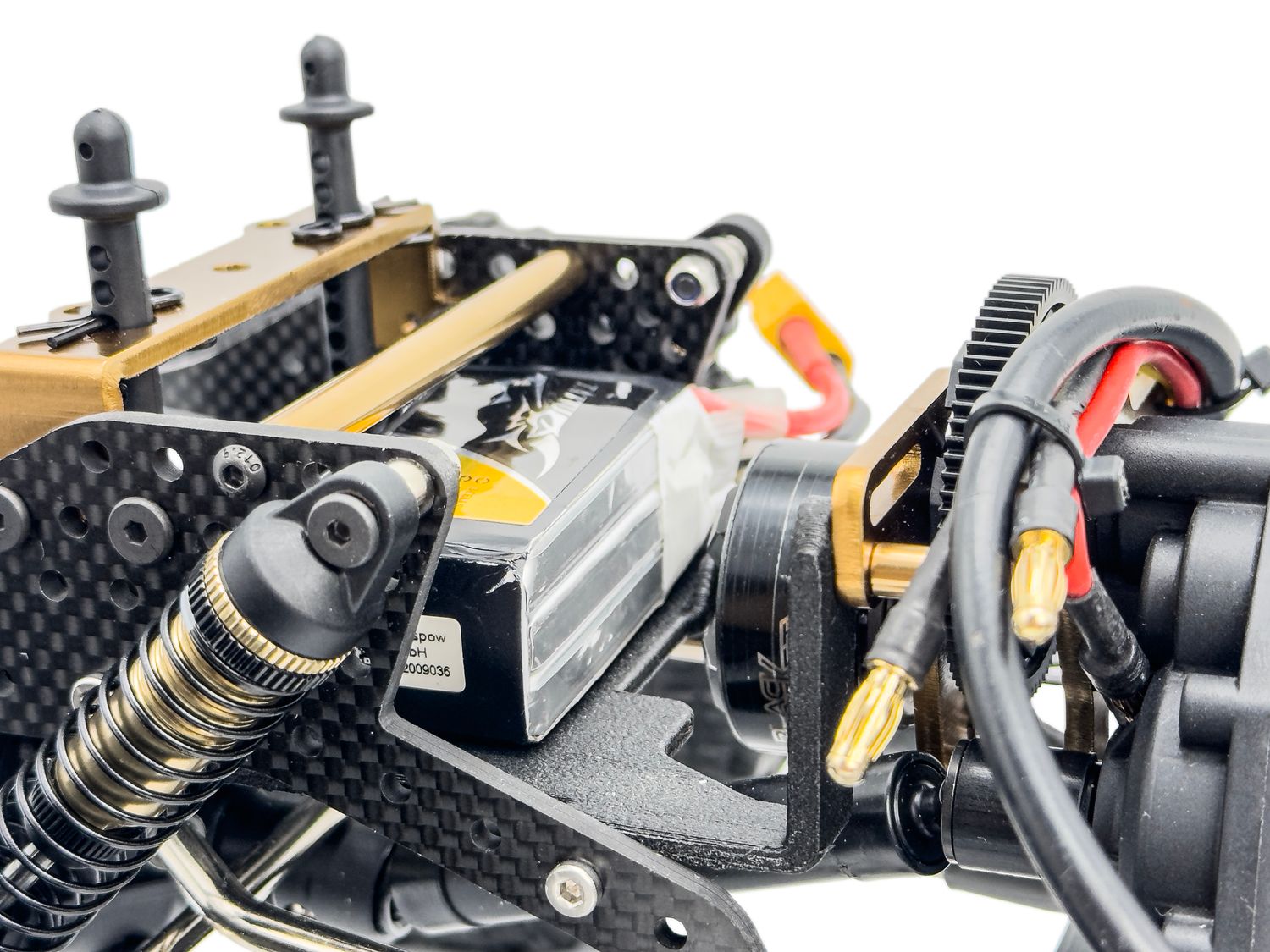 Enduro Comp Fox front bigger comp battery tray for Short Motors ONLY!