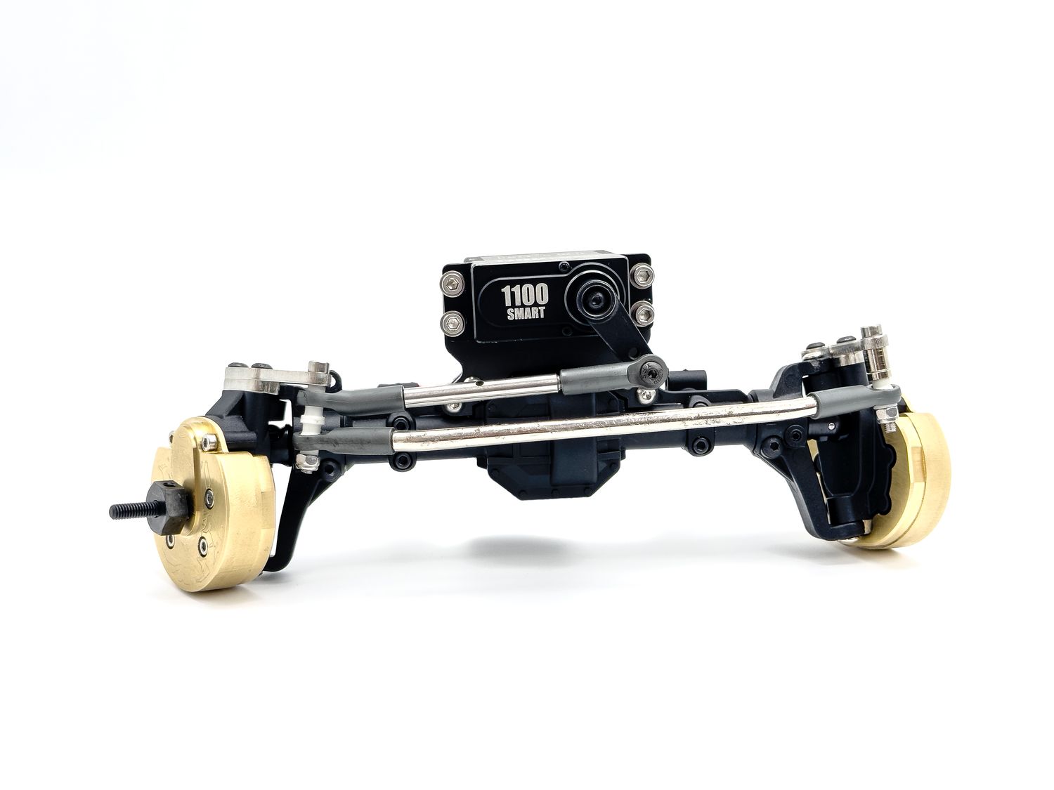 Servo on Axle for Enduro Element RC Straight and Portal axles BLACK SOA