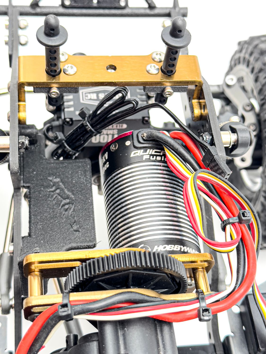 Enduro Comp Fox front small comp battery tray
