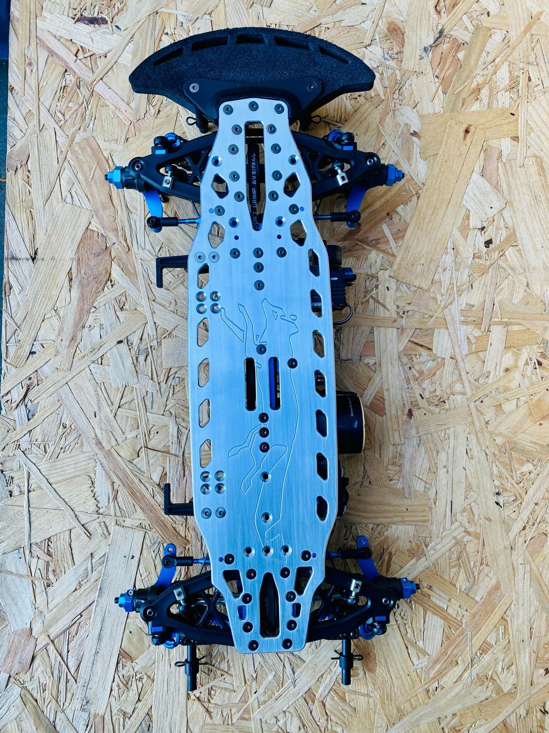 Artful Dodgers Racing Tamiya TRF 421 Skid Aluminum Chassis Lower Deck 13404156